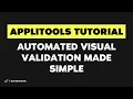 Applitools visual validation - how to get started in less than 10min