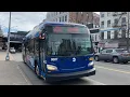 Rego Park Bound 2018 New Flyer XDE40 Xcelsior 9507 Q59 Bus From Williamsburg Bridge Plz To Rego Park