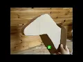 Cardboard deer head
