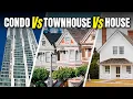 Condo vs House vs Townhouse Which Type of Real Estate Should You Purchase First Time Home Buyer