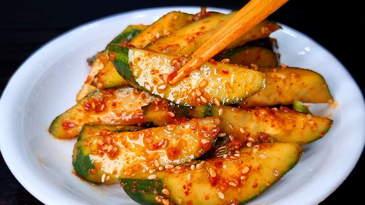 초간단 오이무침