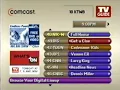 Old Beige Comcast TV Guide Oct 2007 Lineup