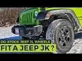 Can you Fit Stock Jeep JL Wheels on a Jeep JK