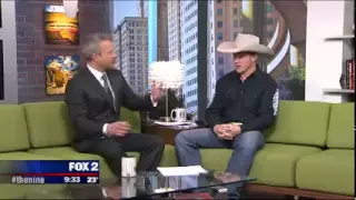 WJBK Cowboy Venn Johns interview with Jason Carr during The Nine