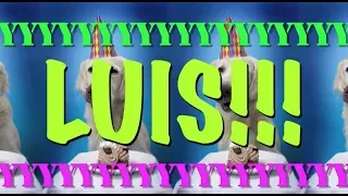 HAPPY BIRTHDAY LUIS EPIC Happy Birthday Song 