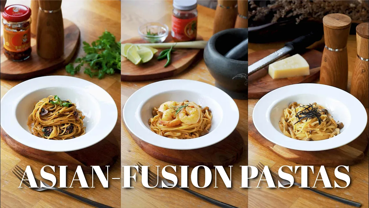 Beginner Asian Fusion Pasta - 3 Ways, Less Than 15 Minutes!