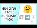 Hugging Face Transformers Summarization Task
