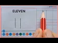 How to Write Numbers 11 to 20 Learn Number Writing for Kids Preschool kg K2Education