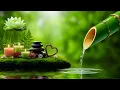 Lagu Relaxing Music + Bamboo Water Sounds 🌿 Stress Relief, Calm Anxiety, Peace of Mind \u0026 Deep Sleep
