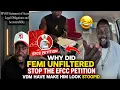 Why did Femi Unfiltered GIVE UP on VeryDarkMan NGO Efcc Petition VDM have make him look F ol sh