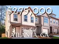 SEE Inside BRAND NEW Atlanta Georgia Townhomes 3 BED 2 BATH 275 000 MUST SEE