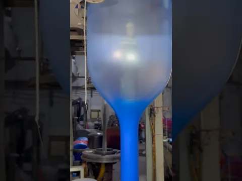 Recycling process of old used plastic bags into new plastic bags #shorts #making #recycling