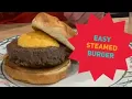 Steamed Cheese Burger Egg Steamer To Cook Hamburger Appliance Hack John Eats Cheap