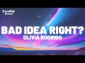 Download Lagu Olivia Rodrigo - bad idea right? (Clean - Lyrics)