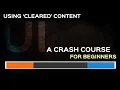 Semantic UI tutorial - Using Cleared Contents