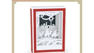 Shadow Box Card with Hidden Binding