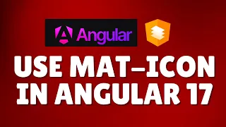 How to use mat-icon in Angular 17