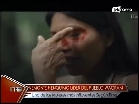 Nemonte Nenquimo Líder del pueblo Waorani una de las mujeres más influyentes según Time