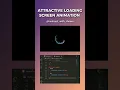 Satisfying Attractive Loading Screen Animation HTMLCSSJS