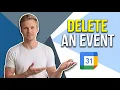 How To Delete An Event In Google Calendar Easy Guide