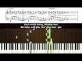 Laufey - How I Get - Piano Tutorial with Sheet Music