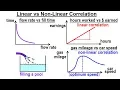 Statistics Ch 3 Bivariate Data 8 of 25 Linear vs Non-Linear Correlation