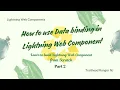 How to use Data binding in LWC Learn to build Lightning Web Component from Scratch Part 2