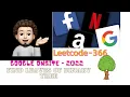 Find Leaves Of Binary Tree Google Onsite 2022 Amazon codestorywithMIK