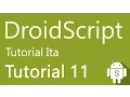 DroidScript Tutorial ITA Tutorial 11 List Dialog