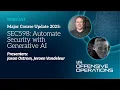 Major Course Update SEC598 Automate Security with Generative AI