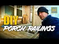 DIY Porch Railing - Easy To Build
