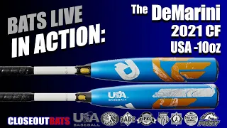 Closeoutbats com DeMarini CF 2- Youth USA Bat WTDXUFX21 - 10oz 2021