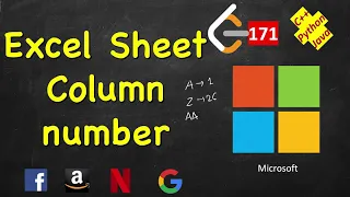 Excel Sheet Column Number LeetCode 171 C Java Python