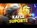 Download Lagu MATANDO A SAUDADE DA KAYLE SUPORTE!!! UM DOS MELHORES PEEL DO JOGO - AMOOO!!! | LoL Wild Rift