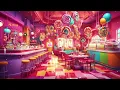 Dessert/Candy Shop Ambience / French Accordion Calming Music / Fun for Kids/ Kids Calming Music