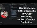 GitHub Copilot Pro Tutorial 2026 VS Code Setup Token-Based Usage Explained
