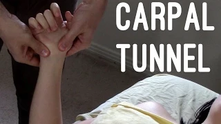 Massage Tutorial Carpal tunnel syndrome myofascial release