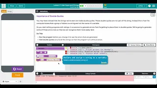 Code org Event-Driven Programming Lesson 7