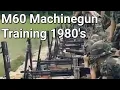 Military M60 Machinegun Training