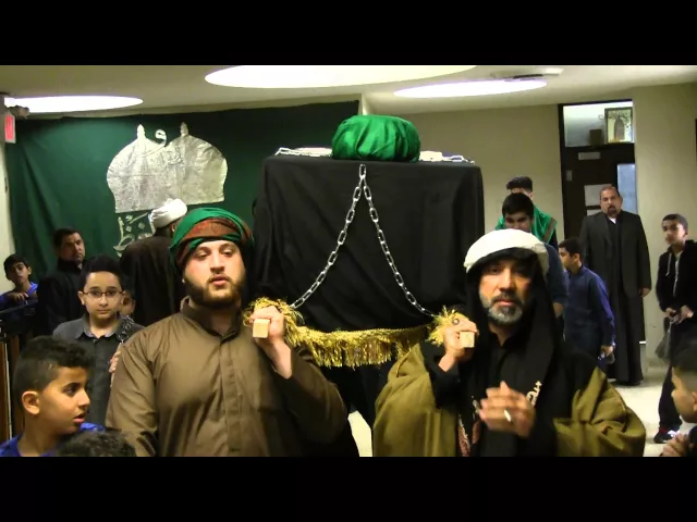 ⁣مسرحية و تشييع النعش الرمزي للإمام موسى بن جعفر الكاظم (ع) 1437