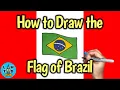How to Draw the Brazilian Flag Flag of Brazil