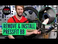 How To Remove Install A Press Fit Bottom Bracket GMBN Tech Maintenance Skills