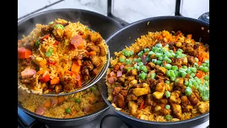 how i made this quick u0026 easy special jollof rice for my family s lunch everyone loved it