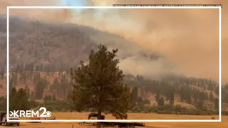 Sinlahekin Fire grows to over 24 000 acres in rural Okanogan County