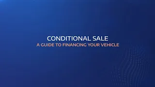 Conditional Sale Guide