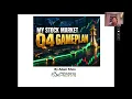 My Stock Market Q4 Game Plan by Adam Khoo