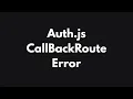 Fixing CallbackRouteError CredentialsSignin in NextAuth js Beta