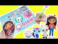 Gabby s Dollhouse DIY Craft Activity Coloring Book with Pandy Mercat Cakey Dolls