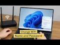 How to Change Wi-Fi Name Password on Any Router Mobile PC