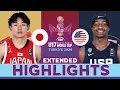 Five players hit double-digits in dominant USA W over Japan HIGHLIGHTS World Cup